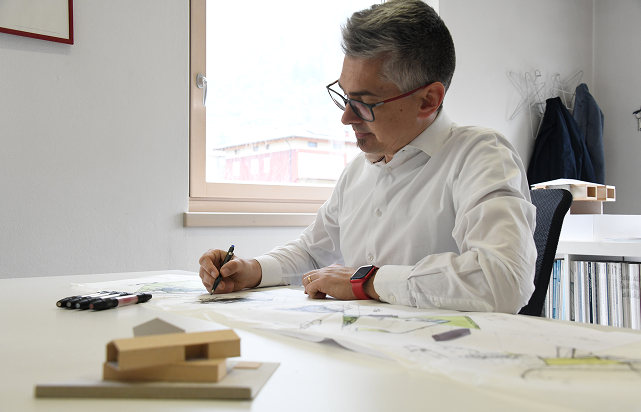 schizzo progetto claudio cortella